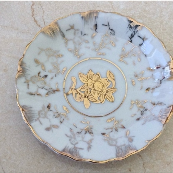 Vintage Sterling China 5 Demitasse cups and saucers. - Picture 3 of 7